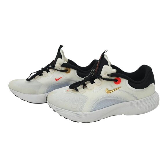 Nike React Escape Run RN Running Shoes Womens 5.5 Summit White Gold CV3817-103 - Picture 12 of 16